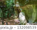 二上山、岩屋峠西方石切場の風景 132098539