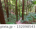 二上山、岩屋峠西方石切場から南下方の東屋を望む風景 132098543
