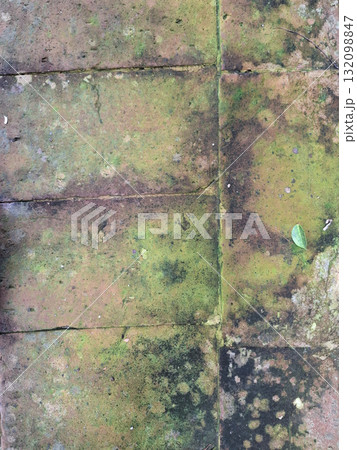 Old Mossy Brick Texture Background Old Mossy Brick Texture Background 132098847