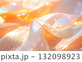 綺麗なオレンジの背景テクスチャ 132098923