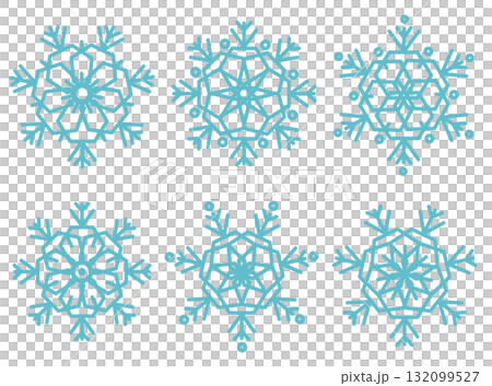 Blue geometric snowflake icons set isolated on white background. Minimal vector design for winter, Christmas, and holiday decorations. Perfect for greeting cards, backgrounds, patterns, web design, an Blue geometric snowflake icons set isolated on white background. Minimal vector design for winter, Christmas, and holiday decorations. Perfect for greeting cards, backgrounds, patterns, web design, an 132099527