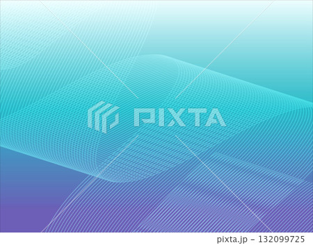 White Watercolor Color Dark Liquid Gradient Mesh. Pastel Turquoise Indigo Pink Bright Blurry Wallpaper. Blue Trendy Cold Purple Smooth Surface.  132099725