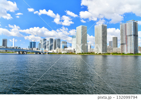 晴海大橋／晴海周辺を望む(東京都中央区)【2025.10】 132099794