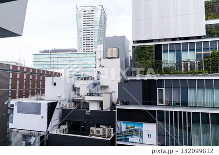 渋谷駅前　渋谷PARCO7階からの眺め　ショッピング　観光地　東京都渋谷区 132099812