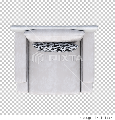 armchair isolate on a transparent background, comfortable furniture for home interior, 3D illustration, cg render armchair isolate on a transparent background, comfortable furniture for home interior, 3D illustration, cg render 132101437