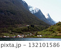 Fjord and mountains in spring 132101586