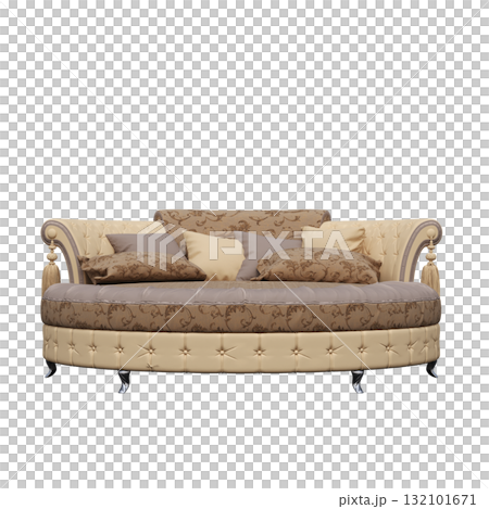 bed isolate on a transparent background, interior furniture, 3D illustration, cg render bed isolate on a transparent background, interior furniture, 3D illustration, cg render 132101671