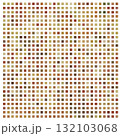 四角形ドットをランダムなくすみカラーで配色した、秋イメージの背景素材 132103068