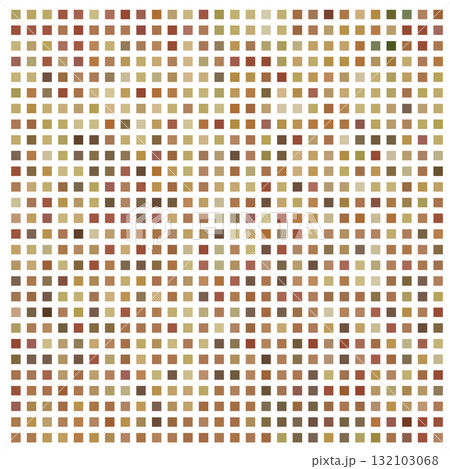 四角形ドットをランダムなくすみカラーで配色した、秋イメージの背景素材 四角形ドットをランダムなくすみカラーで配色した、秋イメージの背景素材 132103068