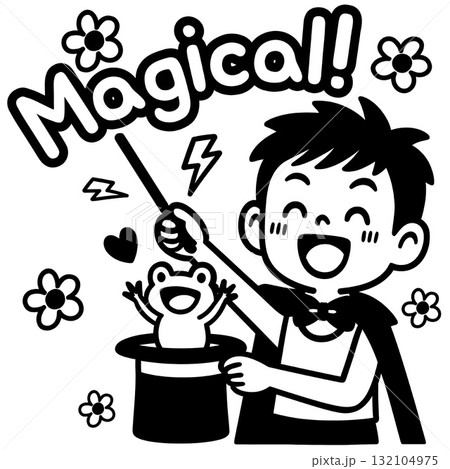 魔法 魔術 マジック 132104975