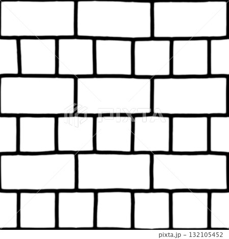 Brick background. Grunge filter. Monochrome particles abstract for wallpaper or background copy mask for photo editor. 132105452