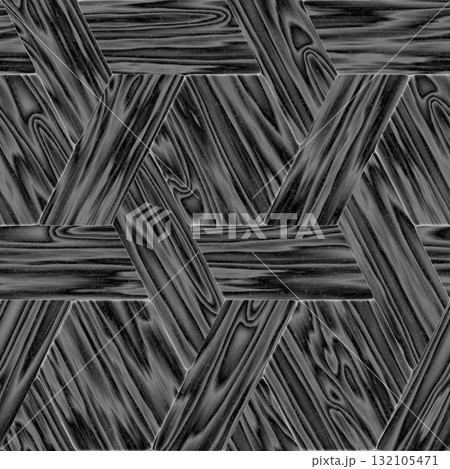 Texture of abstract oak parquet background. Grunge filter. 132105471