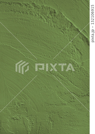 Textured khaki cement wall surface, rough texture with strokes for design and background 132106915