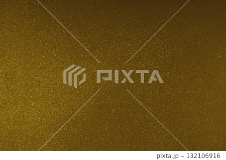 Abstract shiny, radiant texture background with of dark yellow color, grain textured backdrop 132106916