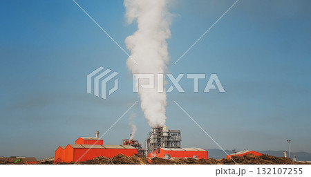 SMOKE Pollute Industry Atmosphere With Smoke Ecology pollution 132107255
