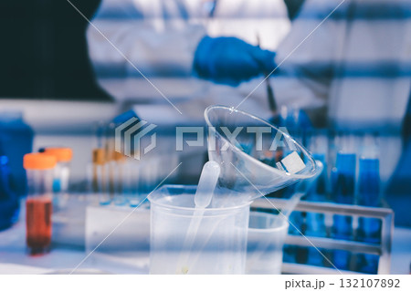 Researchers working in the clinical laboratory Researchers working in the clinical laboratory 132107892