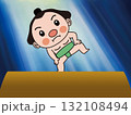 脚光を浴びるお相撲さん 132108494