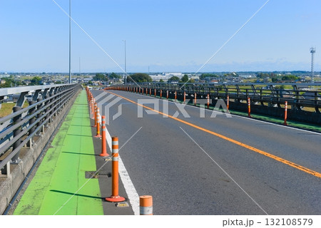 埼玉県加須市埼玉大橋2025年10月 132108579