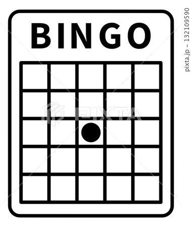ビンゴカード 132109590
