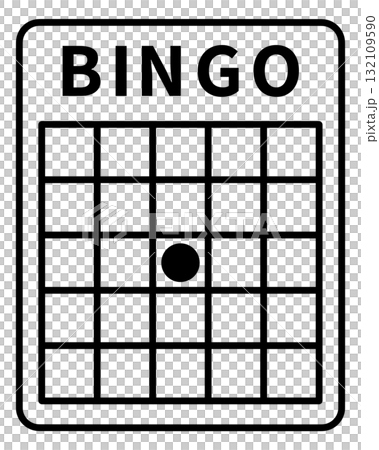 ビンゴカード 132109590