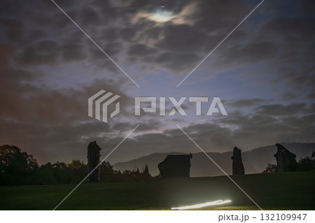 日本の岡山県高梁市の公園で見たとても美しい星空 132109947