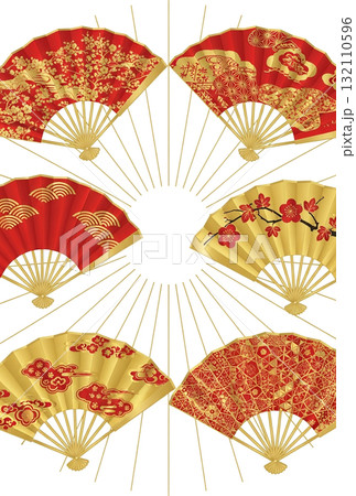 【はがき用】金赤が美しく広がるお祝い用背景 【はがき用】金赤が美しく広がるお祝い用背景 132110596