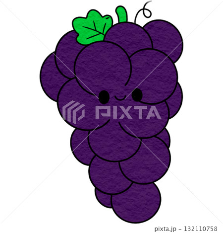 a grape with a green leaf a grape with a green leaf 132110758