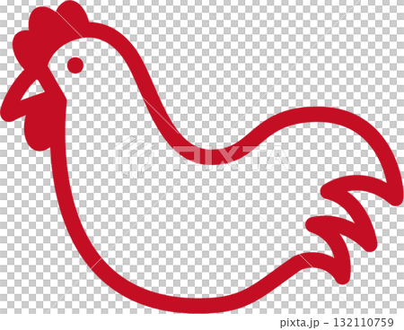 ニワトリ 132110759