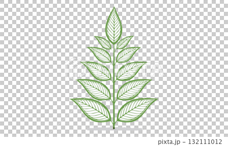 植物の線画1 植物の線画1 132111012