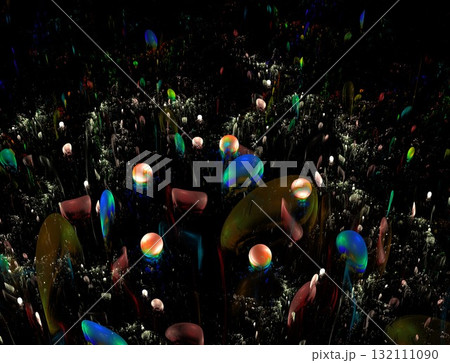 Imaginatory fractal abstract background Image 132111090