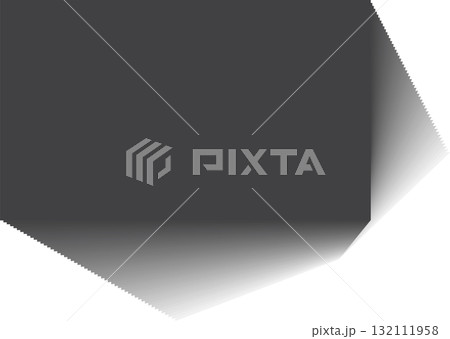 Rectangle shadow. Falling gray shades from object overlay blackout Rectangle shadow. Falling gray shades from object overlay blackout 132111958