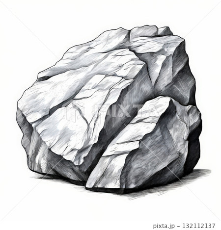 an AI Image Generator, Close-up Illustration of Realistic Rough Rock Texture an AI Image Generator, Close-up Illustration of Realistic Rough Rock Texture 132112137