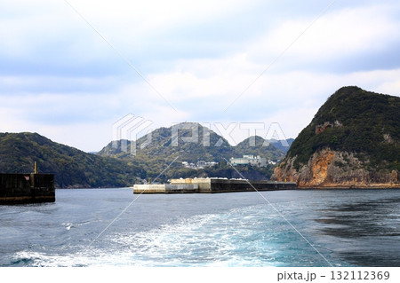 伊豆半島　下田遊覧船より眺望 132112369