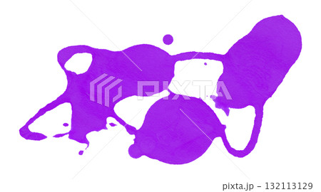 purple watercolor splash brush isolated on transparent background purple watercolor splash brush isolated on transparent background 132113129