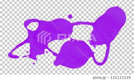 purple watercolor splash brush isolated on transparent background purple watercolor splash brush isolated on transparent background 132113129