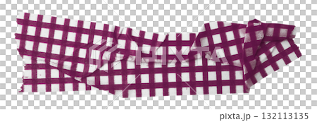 purple patterned sticker paper tape isolated on transparent background 132113135