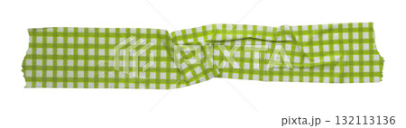 green patterned sticker paper tape isolated on transparent background green patterned sticker paper tape isolated on transparent background 132113136