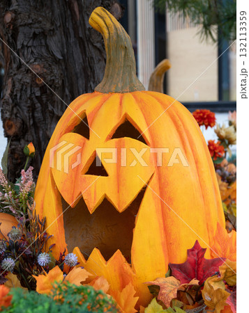 ハロウィンの飾り 132113359