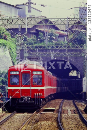 京急、旧1000形1266～1259の8両、快特1308A列車、戸部－日ノ出町、1982年6月5日 132113473