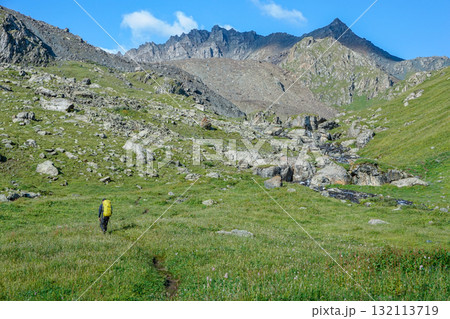 キルギス_カラコル峡谷-Telety Pass 132113719