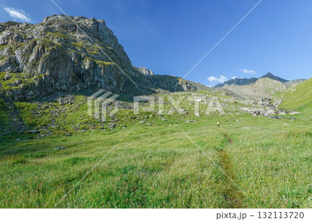 キルギス_カラコル峡谷-Telety Pass キルギス_カラコル峡谷-Telety Pass 132113720