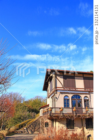 愛知県豊田市、旧豊田喜一郎邸の風景 愛知県豊田市、旧豊田喜一郎邸の風景 132114131