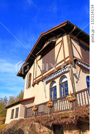 愛知県豊田市、旧豊田喜一郎邸の風景 132114134