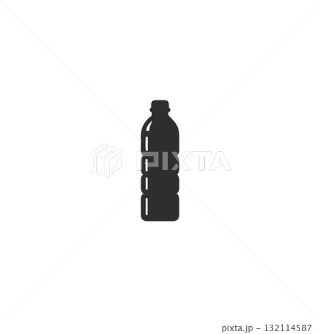 plastic bottle icon vector illustration 132114587