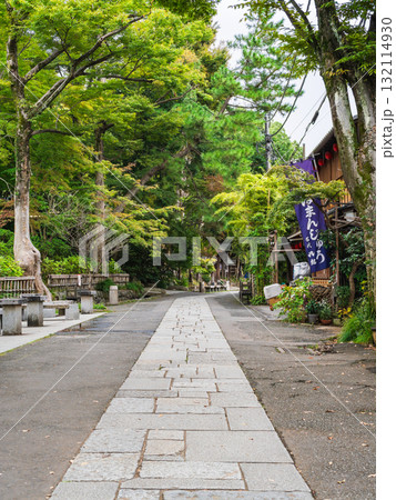 東京　深大寺　参道 132114930