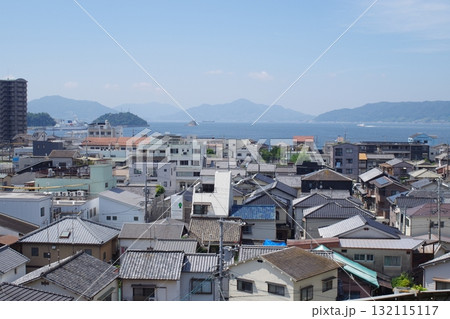 呉市吉浦地区の家並 132115117