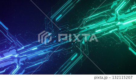 High tech background 132115207