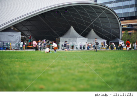 三十三間堂の堂々たる風格のある情景 132115233