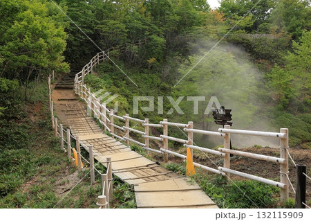 北海道・登別市・登別地獄谷 北海道・登別市・登別地獄谷 132115909