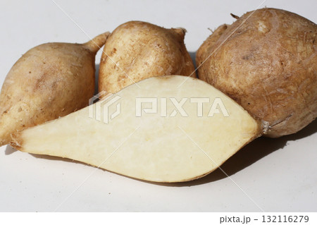 Mexican turnip or jicama or yam bean Mexican turnip or jicama or yam bean 132116279